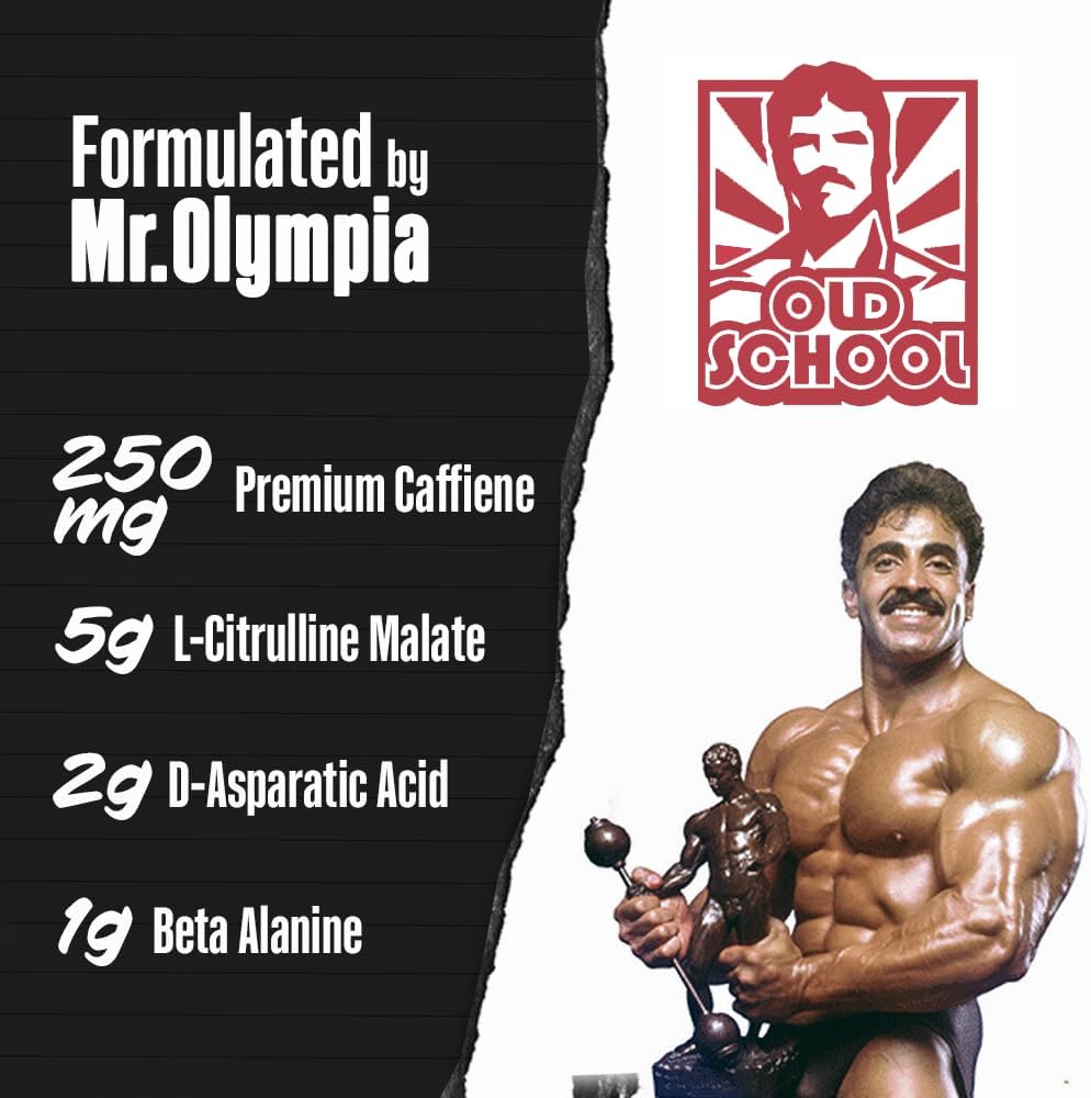 Old School Labs Ultimate 2 Stage Pre Workout for Explosive Energy