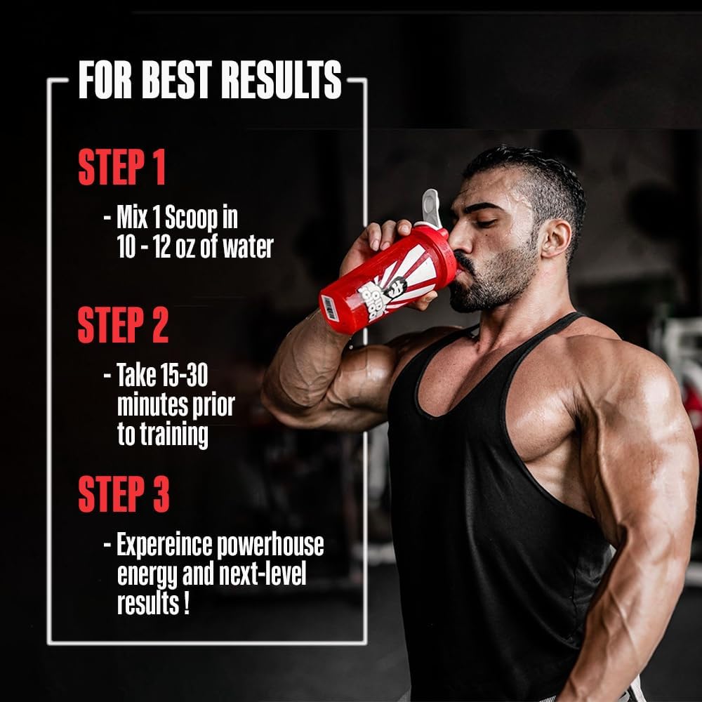 Old School Labs Ultimate 2 Stage Pre Workout for Explosive Energy